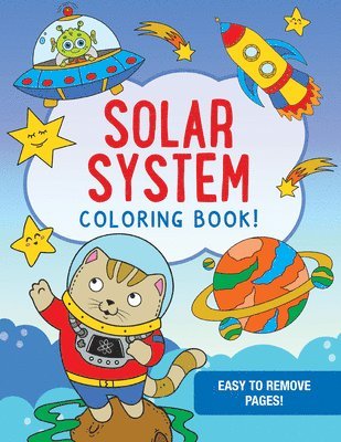 bokomslag Solar System Coloring Book