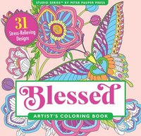 bokomslag Blessed Adult Coloring Book (31 Stress-Relieving Designs)