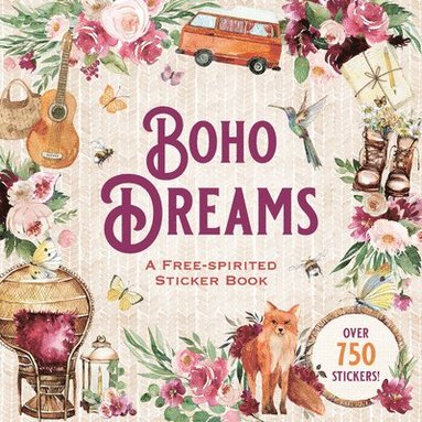 bokomslag Boho Dreams Sticker Book
