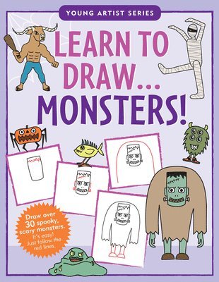 Learn to Draw Monsters (Easy Step-By-Step Drawing Guide) 1