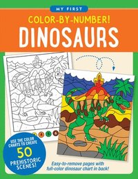 bokomslag Color-By-Number! Dinosaurs