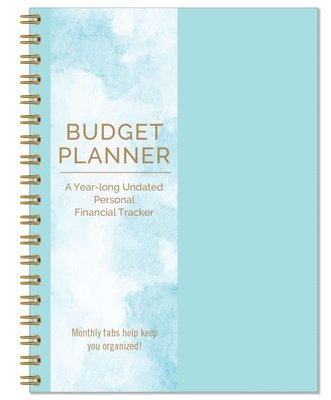 Budget Planner: A Year-Long Undated Monthly Money Tracker 1