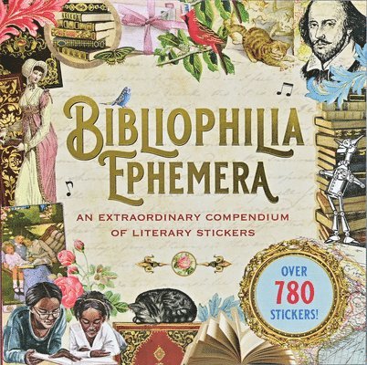Bibliophelia Ephemera Sticker Book (Over 780 Stickers) 1