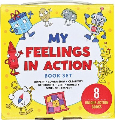 bokomslag My Feelings in Action (8 Books to Help Your Child Process Their Emotions; (Bravery, Compassion, Creativity, Generosity, Grit, Honesty, Patience, Respect)