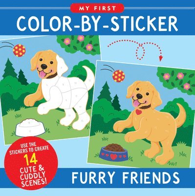 My First Color-By-Sticker - Furry Friends 1