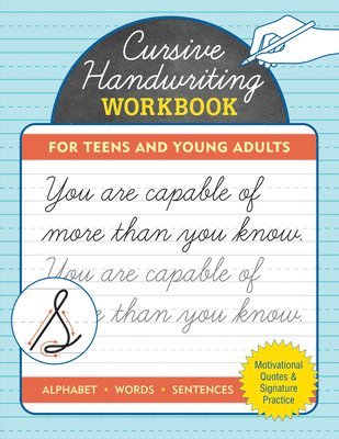 Cursive Handwriting Workbook for Teens and Young Adults 1