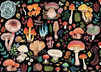 bokomslag Mushrooms 1000-Piece Jigsaw Puzzle