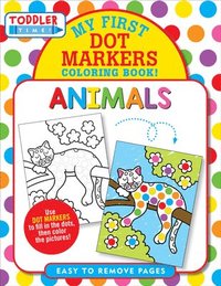 bokomslag Animals Dot Markers Coloring Book (Easy to Remove Pages)