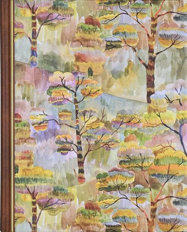 Anteckningsbok 23x19cm Watercolor Treescape 1