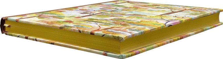 Anteckningsbok 23x19cm Watercolor Treescape, Övrigt