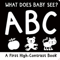 bokomslag What Does Baby See? Abc: A First High-Contrast Board Book