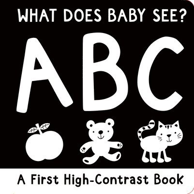 What Does Baby See? Abc: A First High-Contrast Board Book 1