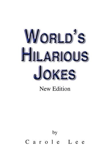 bokomslag World's Hilarious Jokes