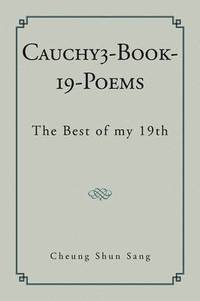 bokomslag Cauchy3-Book-19-Poems