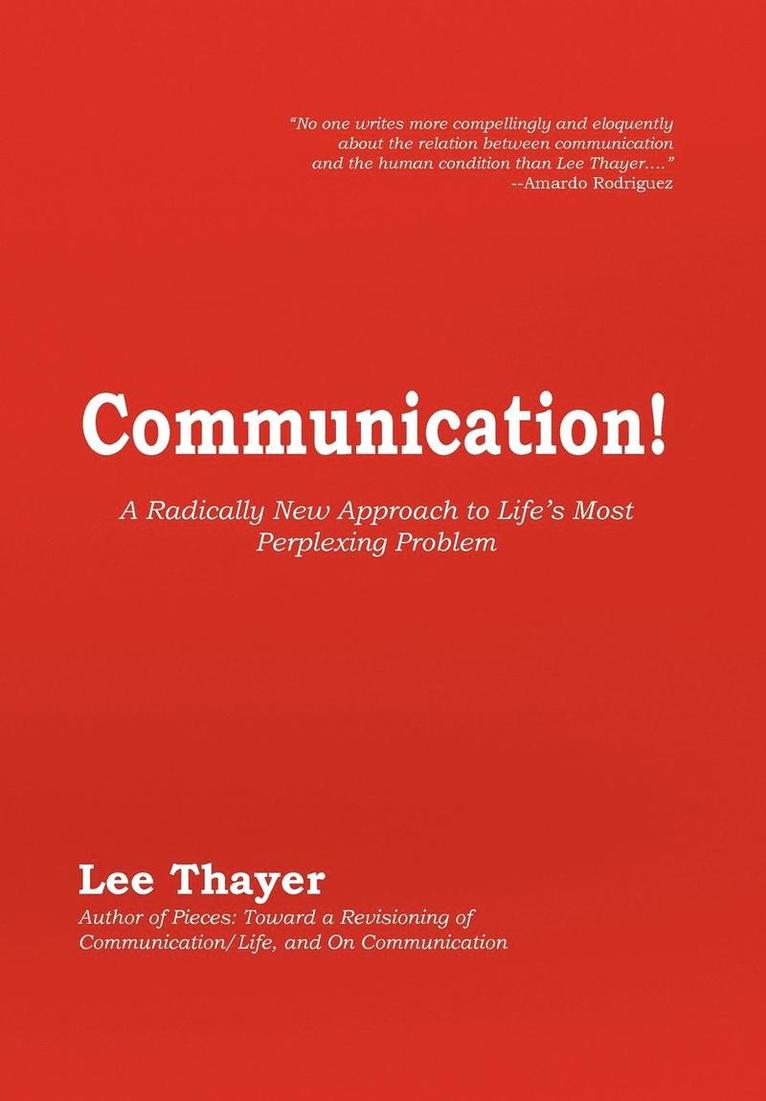 Communication!