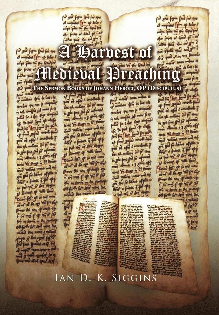 A Harvest of Medieval Preaching 1