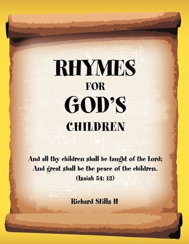 bokomslag Rhymes for God's Children