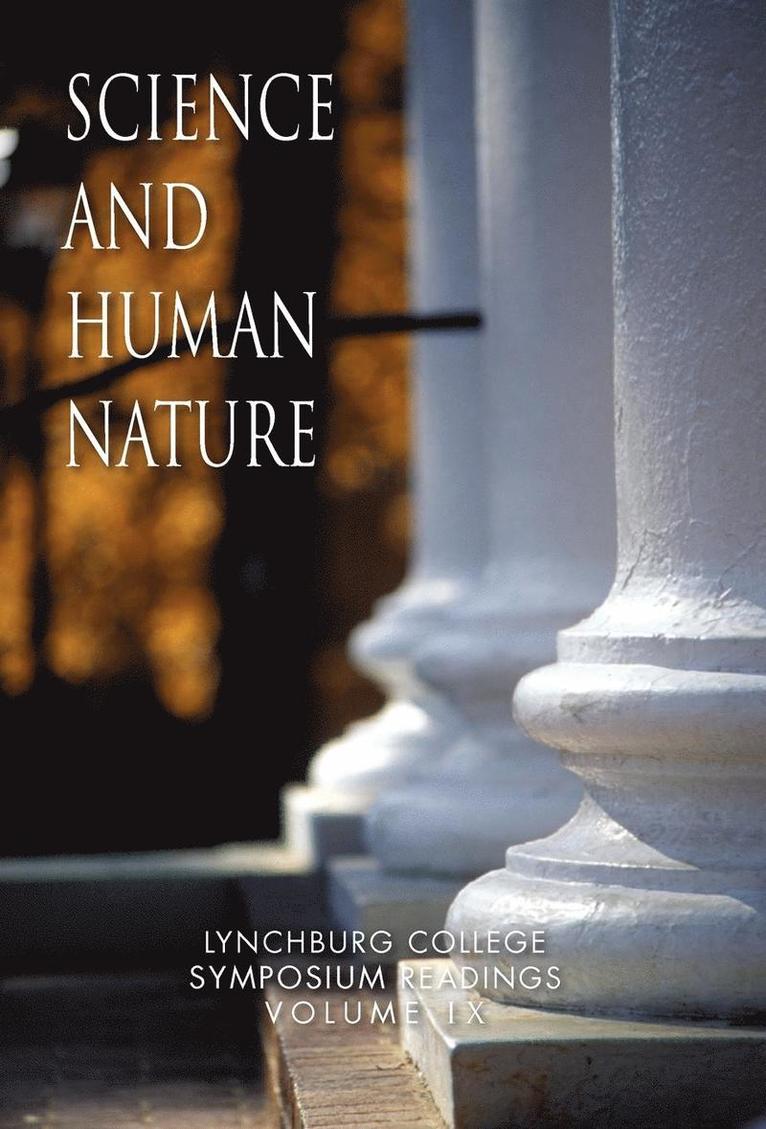 Science and Human Nature 1