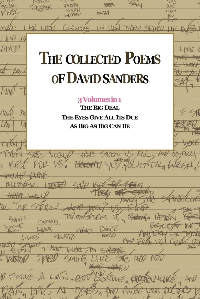 The Collected Poems Of David Sanders 1