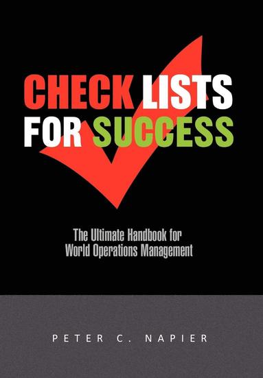 bokomslag Check Lists for Success