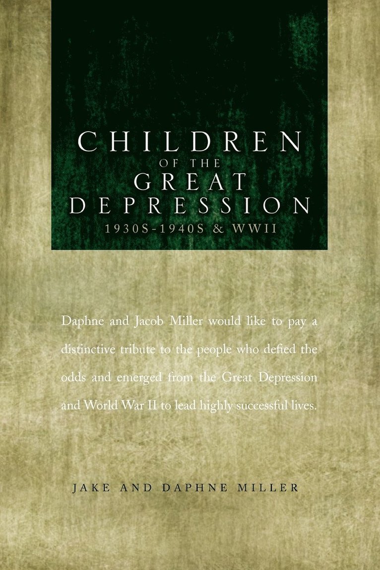 Children of the Great Depression 1