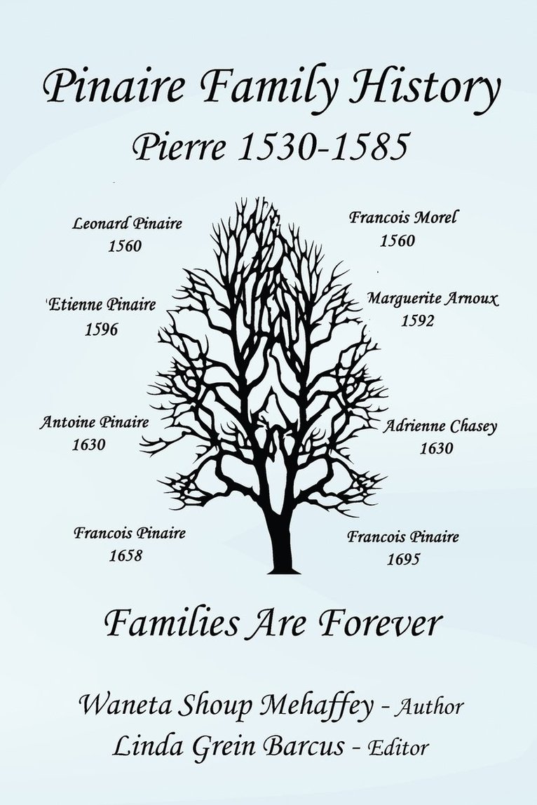 Pinaire Family History 1