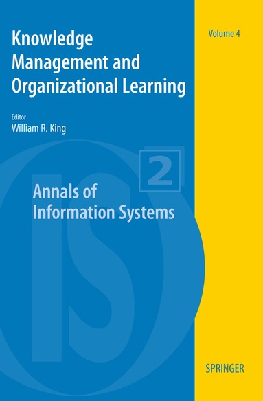 William R. King - Knowledge Management and Organizational Learning, Häftad
