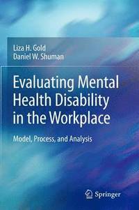 bokomslag Evaluating Mental Health Disability in the Workplace