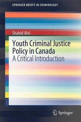 bokomslag Youth Criminal Justice Policy in Canada