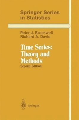 bokomslag Time Series: Theory and Methods