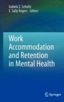 bokomslag Work Accommodation and Retention in Mental Health