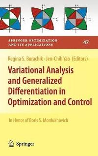 bokomslag Variational Analysis and Generalized Differentiation in Optimization and Control