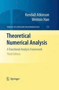bokomslag Theoretical Numerical Analysis