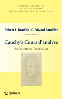 bokomslag Cauchy's Cours d'analyse