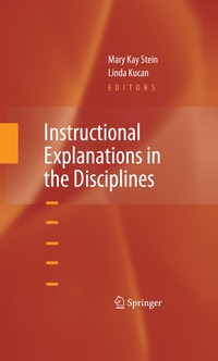 bokomslag Instructional Explanations in the Disciplines