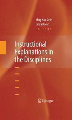 Instructional Explanations in the Disciplines 1