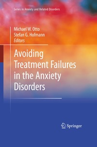 bokomslag Avoiding Treatment Failures in the Anxiety Disorders