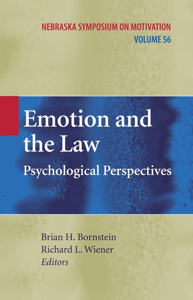 bokomslag Emotion and the Law