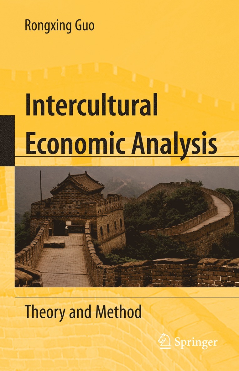 Rongxing Guo - Intercultural Economic Analysis, Inbunden