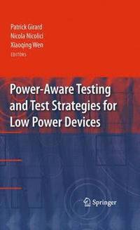 bokomslag Power-Aware Testing and Test Strategies for Low Power Devices