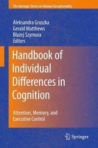 bokomslag Handbook of Individual Differences in Cognition