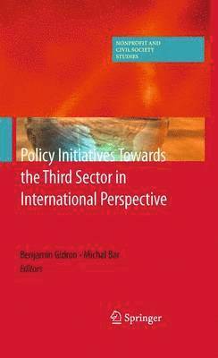 Policy Initiatives Towards the Third Sector in International Perspective 1