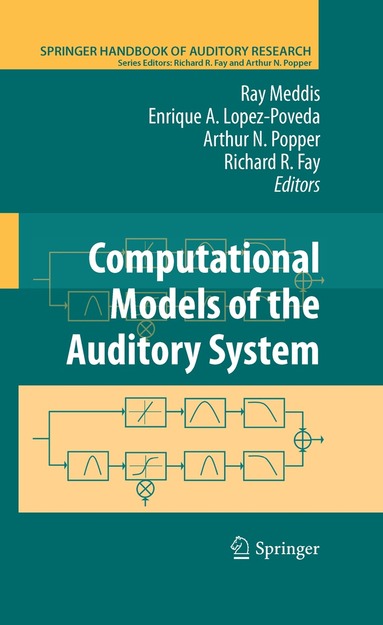 Ray Meddis, Enrique Lopez-Poveda, Richard R. Fay, Arthur N. Popper - Computational Models of the Auditory System, Inbunden