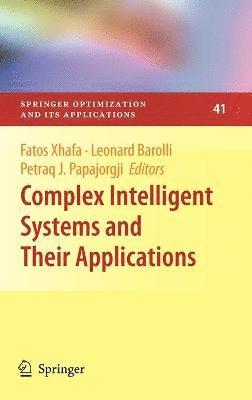 Complex Intelligent Systems and Their Applications 1