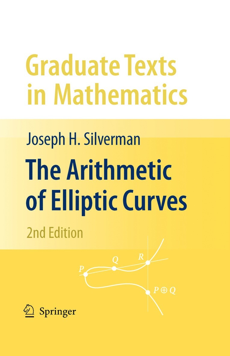 The Arithmetic of Elliptic Curves 1