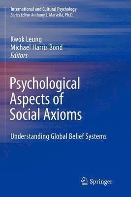 Psychological Aspects of Social Axioms