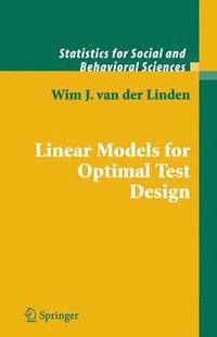 bokomslag Linear Models for Optimal Test Design