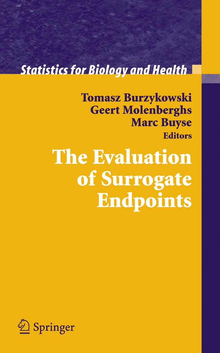 Tomasz Burzykowski, Geert Molenberghs, Marc Buyse - Evaluation of Surrogate Endpoints, Häftad