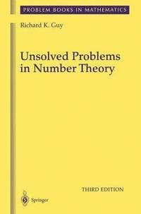 bokomslag Unsolved Problems in Number Theory