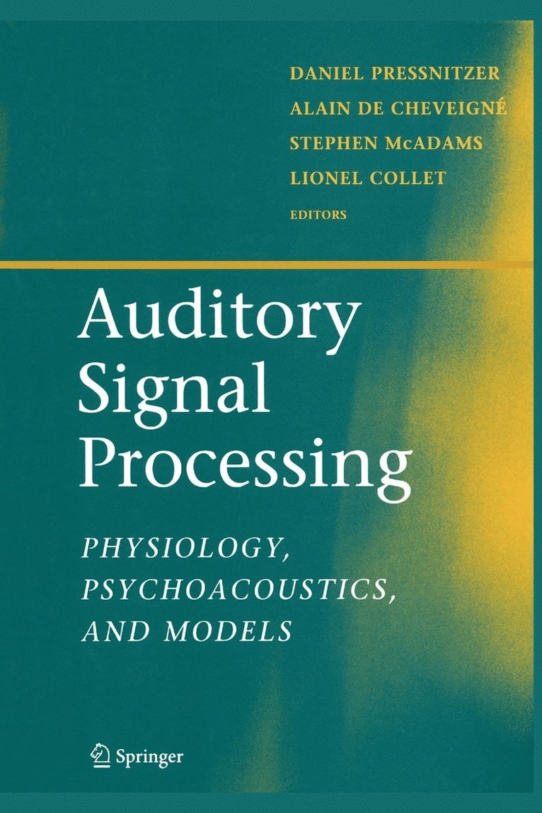 Auditory Signal Processing 1